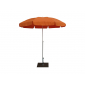 Зонт садовый с поворотной рамой Maffei Borgo сталь, полиэстер оранжевый Фото 5