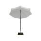 Зонт садовый с поворотной рамой Maffei Borgo сталь, полиэстер белый Фото 4