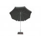 Зонт садовый с поворотной рамой Maffei Borgo сталь, полиэстер серый Фото 5