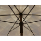 Зонт садовый с соломкой Maffei Tulum Maxi сталь, рафия слоновая кость, виски, коричневый Фото 4