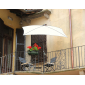 Зонт садовый с поворотной рамой Maffei Border сталь, дралон Фото 3