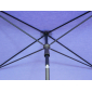 Зонт садовый с поворотной рамой Maffei Allegro сталь, дралон лаванда Фото 5