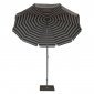 Зонт садовый с поворотной рамой Maffei Venezia сталь, хлопок белый, серый Фото 1
