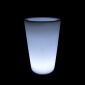 Кашпо пластиковое светящееся LED Cone полиэтилен RGB Фото 3