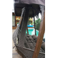 Кресло подвесное с каркасом с крышей Besta Fiesta Сеара Каравелла полиамидная нить коричневый Фото 9