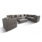 Комплект плетеной мебели 4SIS Беллуно алюминий, искусственный ротанг серо-коричневый Фото 3