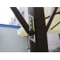 Зонт садовый двухкупольный Antar дерево/полиэстер кремовый Фото 4