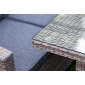 Комплект плетеной мебели JOYGARDEN Venice алюминий, искусственный ротанг светло-коричневый Фото 5