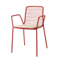 Кресло металлическое Scab Design Summer сталь красный Фото 4