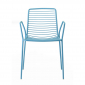 Кресло металлическое Scab Design Summer сталь голубой Фото 3