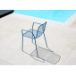 Кресло металлическое Scab Design Summer сталь голубой Фото 4