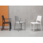 Кресло пластиковое Scab Design Emi стеклопластик светло-серый Фото 5