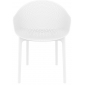 Кресло пластиковое Siesta Contract Sky стеклопластик, полипропилен белый Фото 5