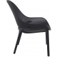 Лаунж-кресло пластиковое Siesta Contract Sky Lounge стеклопластик, полипропилен черный Фото 6