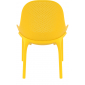 Лаунж-кресло пластиковое Siesta Contract Sky Lounge стеклопластик, полипропилен желтый Фото 8