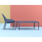 Лаунж-кресло пластиковое Siesta Contract Sky Lounge стеклопластик, полипропилен темно-серый Фото 9