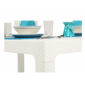 Комплект пластиковой мебели DELTA Zeus Box & Arizona полипропилен белый, голубой Фото 8