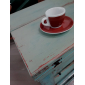 Кухонный столик ARIS SRL Pantagruel бук бирюзово-коричневый Фото 4