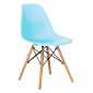 Стул пластиковый ST-GROUP Eames DSW пластик, бук, сталь голубой Фото 1