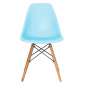 Стул пластиковый ST-GROUP Eames DSW пластик, бук, сталь голубой Фото 3