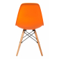 Стул пластиковый ST-GROUP Eames DSW пластик, бук, сталь светло-оранжевый Фото 4