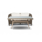 Комплект плетеной мебели 4SIS Баролло алюминий, искусственный ротанг соломенный, серо-коричневый Фото 4
