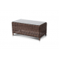 Комплект плетеной мебели 4SIS Кон Панна С алюминий, искусственный ротанг, ткань коричневый Фото 4