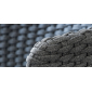Табуретка для ног деревянная плетеная Ethimo Knit тик, роуп тик, серый Фото 5