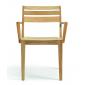 Кресло деревянное Ethimo Ribot тик натуральный Фото 4