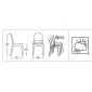 Комплект прозрачных стульев Scab Design Igloo Set 2 поликарбонат прозрачный Фото 9