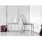 Комплект прозрачных стульев Scab Design Vanity Set 2 поликарбонат серый Фото 3