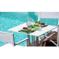 Стол обеденный металлический Magnani Aluminium Table алюминий Фото 6