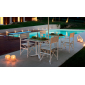 Стол обеденный металлический Magnani Aluminium Table алюминий Фото 5