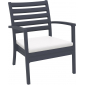 Подушка на сиденье для кресла Siesta Contract Artemis XL полиэстер белый Фото 5