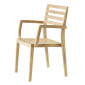 Кресло деревянное Ethimo Stella тик Фото 1