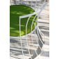 Кресло металлическое лаунж с подушками Ethimo Clessidra акрил, алюминий тортора, белый Фото 3