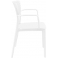 Кресло пластиковое Siesta Contract Loft стеклопластик белый Фото 7