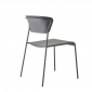 Стул пластиковый Scab Design Lisa Technopolymer сталь, технополимер антрацит Фото 4
