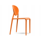 Комплект пластиковых стульев Scab Design Gio Set 2 стеклопластик оранжевый Фото 2