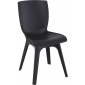 Комплект пластиковых стульев Siesta Contract Mio-PP Set 2 стеклопластик, полипропилен черный Фото 2