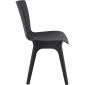 Комплект пластиковых стульев Siesta Contract Mio-PP Set 2 стеклопластик, полипропилен черный Фото 4