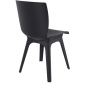 Комплект пластиковых стульев Siesta Contract Mio-PP Set 2 стеклопластик, полипропилен черный Фото 5