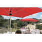Зонт профессиональный Fim Reflex алюминий, акрил серый, красный Фото 5