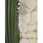 Кресло плетеное подвесное JOYGARDEN Bamboo алюминий, сталь, искусственный ротанг зеленый Фото 6