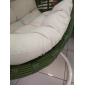 Кресло плетеное подвесное JOYGARDEN Bamboo алюминий, сталь, искусственный ротанг зеленый Фото 5