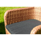Комплект плетеной мебели JOYGARDEN Mykonos алюминий, искусственный ротанг натуральный тик Фото 6