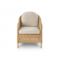 Кресло плетеное с подушкой JOYGARDEN Olivia алюминий, искусственный ротанг светло-коричневый Фото 2