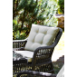 Кресло плетеное с подушками JOYGARDEN Cannes алюминий, искусственный ротанг темно-серый Фото 8