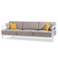 Диван трехместный PAPATYA Loca Sofa LS 03 сталь, ткань Etisilk Фото 4