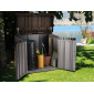 Шкаф для садового инвентаря Toomax Wood Style полипропилен серый, серо-коричневый Фото 7
